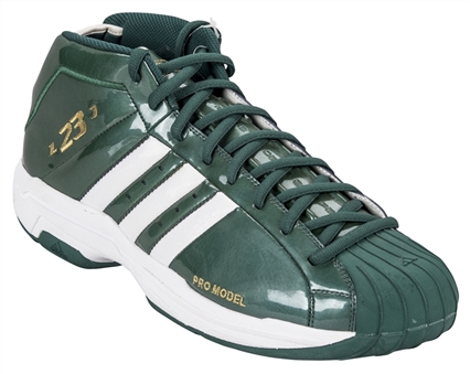 2002 LeBron James Adidas Prototype L23 Right Sneaker 